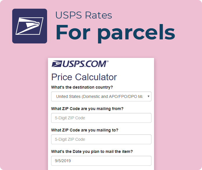 USPS Rates ᐈ Online k2track